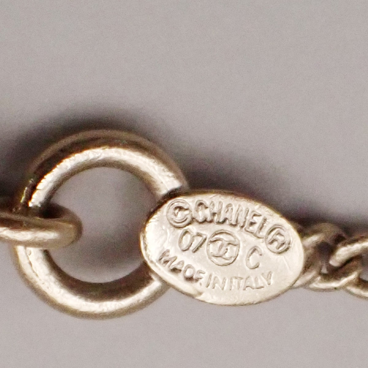 Chanel CC Pendant Necklace Faux Pearls and Metal