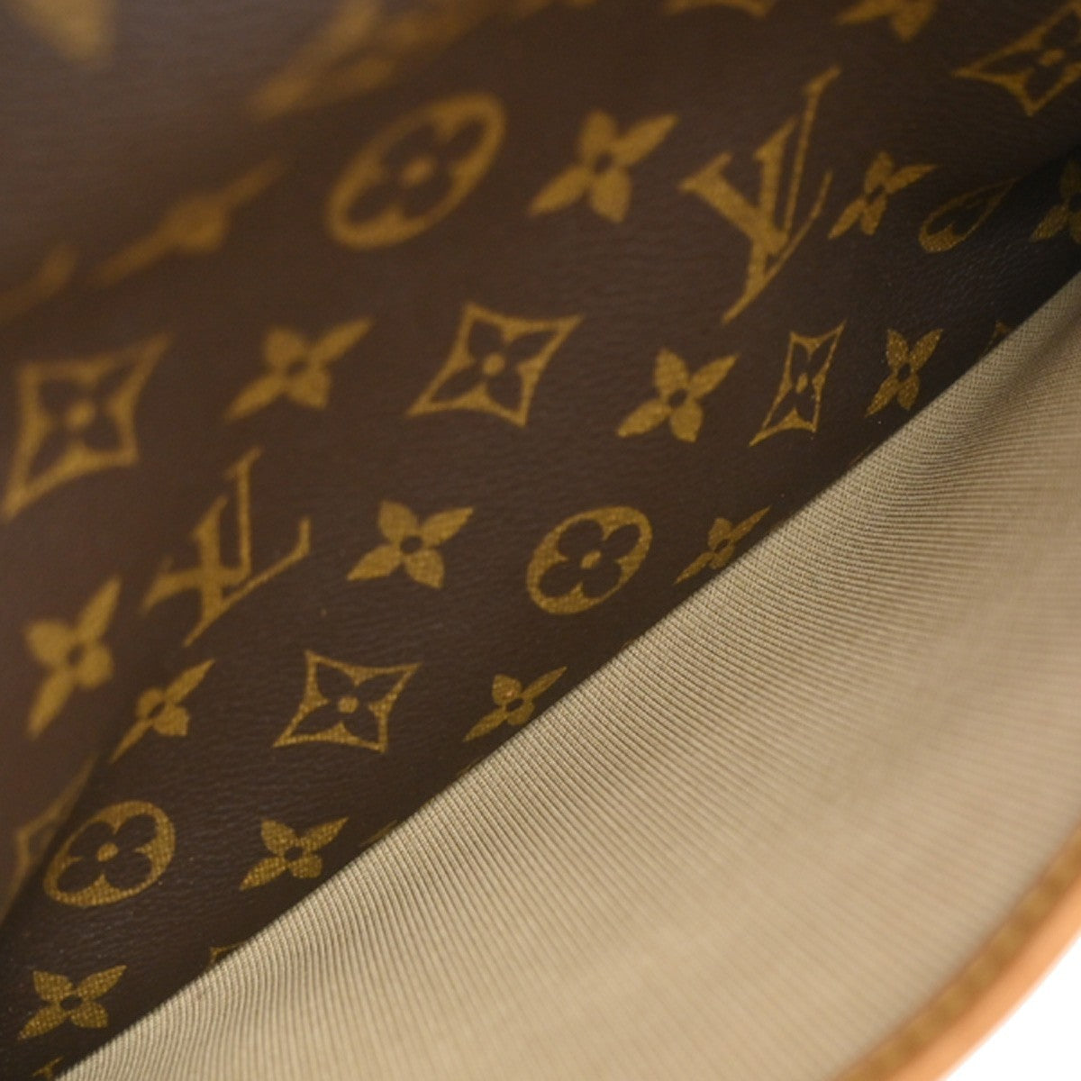 Louis Vuitton Deauville Handbag Monogram Canvas