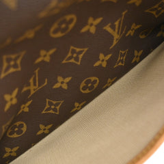 Louis Vuitton Deauville Handbag Monogram Canvas