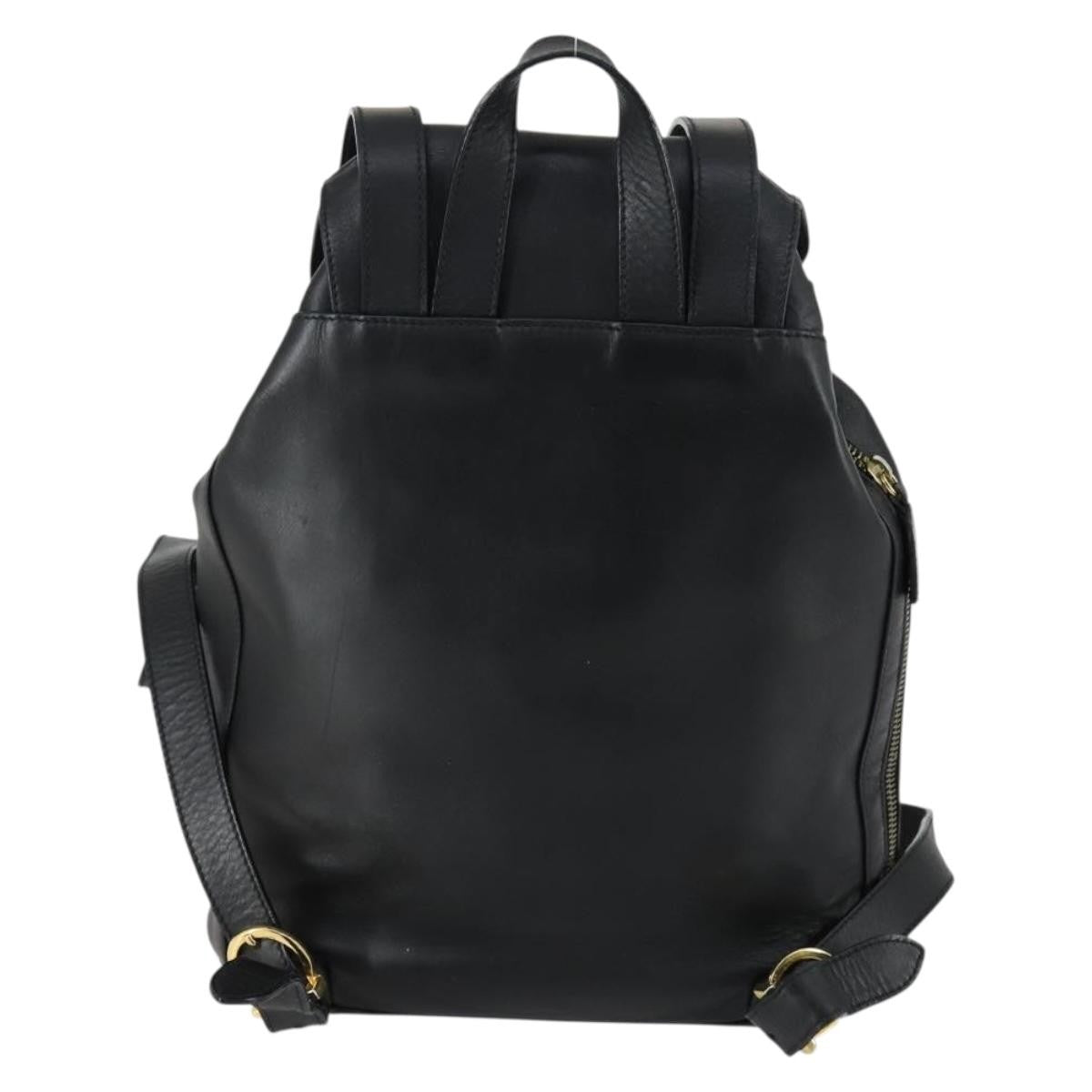 Salvatore Ferragamo Gancini Backpack Leather