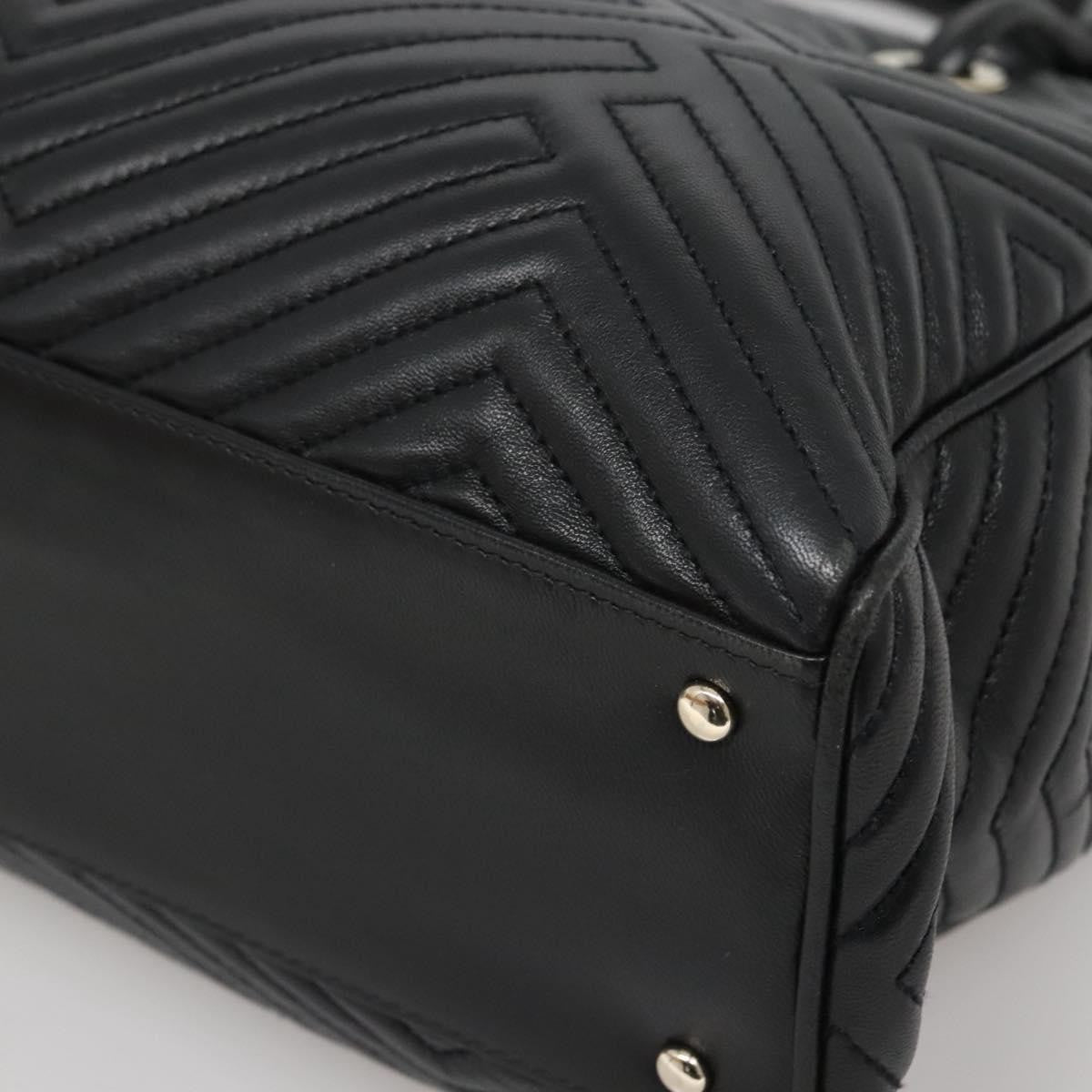 Bally Vintage Handbag Quilted Leather