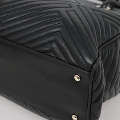 Bally Vintage Handbag Quilted Leather