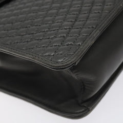 Bally Vintage Handbag Quilted Leather