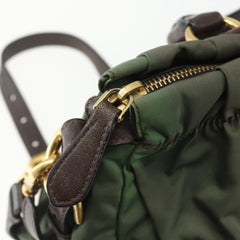 Prada Gaufre Convertible Satchel Tessuto