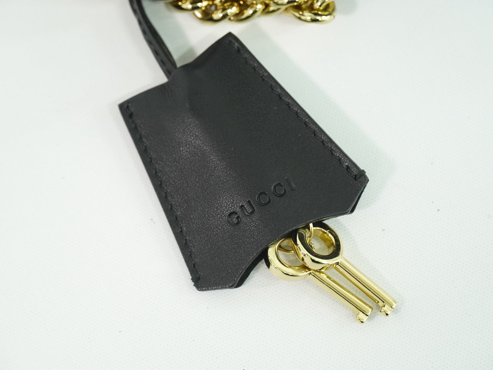 Gucci Padlock Shoulder Bag Leather