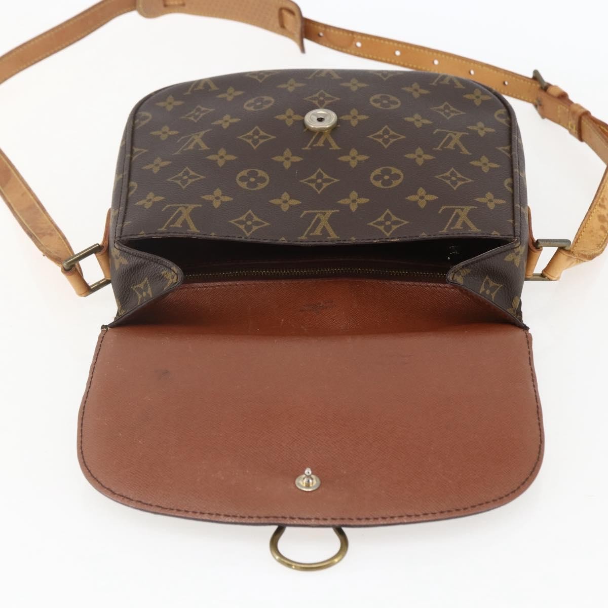 Louis Vuitton Saint Cloud Handbag Monogram Canvas