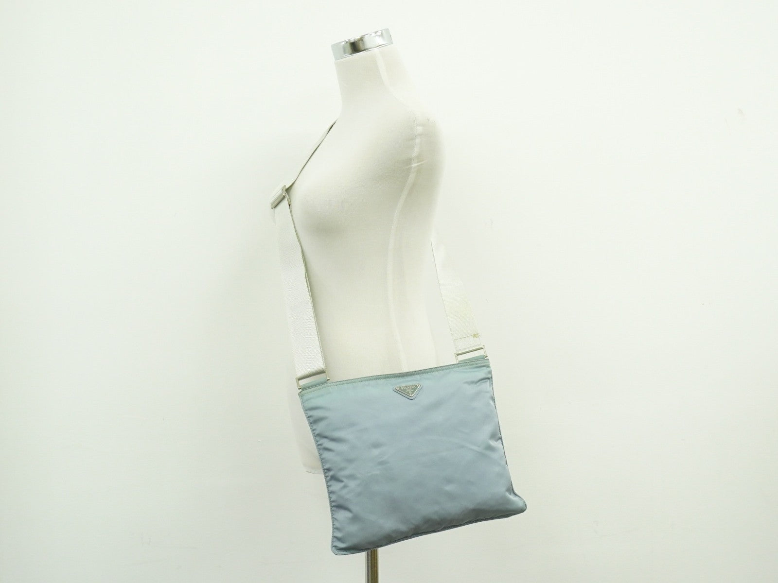 Prada Flat Messenger Bag Tessuto