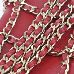 Chanel Tech Me Out Clutch With Chain Lambskin