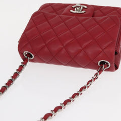 Chanel Square Classic Single Flap Bag Quilted Lambskin
