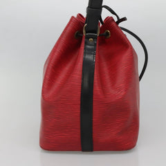 Louis Vuitton Petit Noe Handbag Two Tone Epi Leather