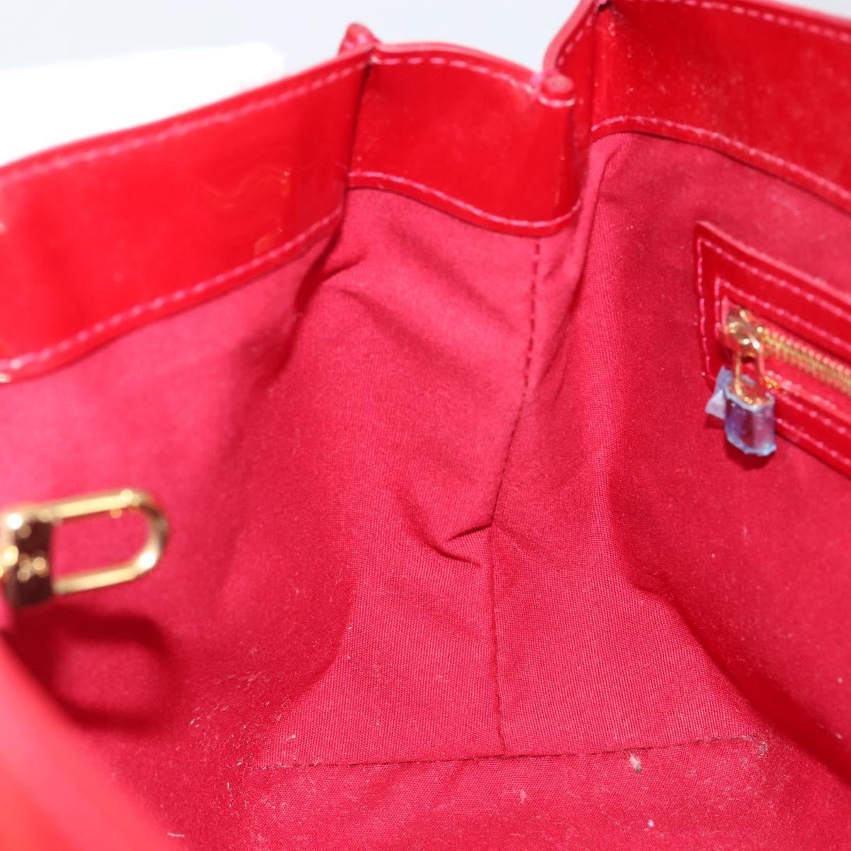 Louis Vuitton Wilshire Handbag Monogram Vernis