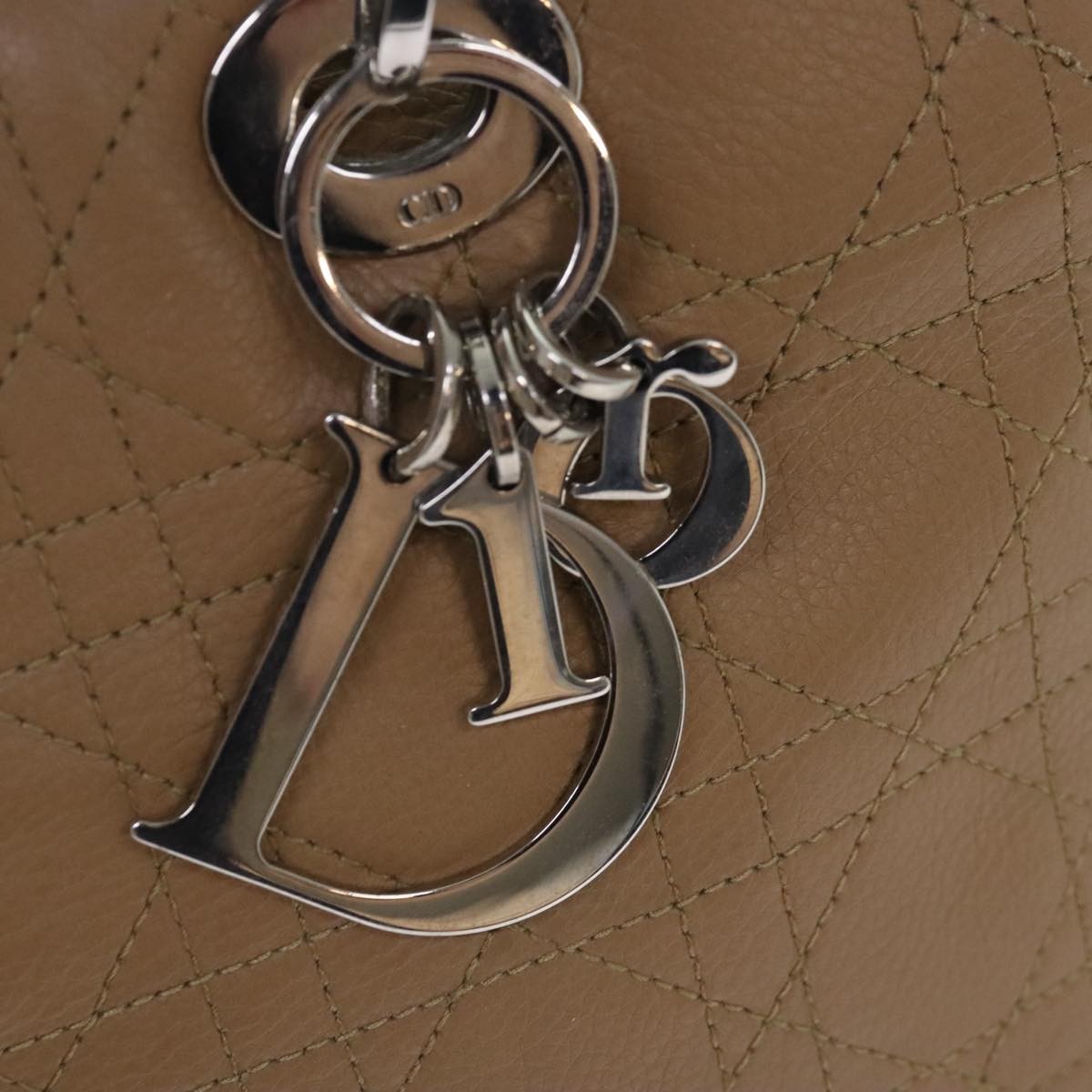 Christian Dior Lady Dior Soft Zip Tote Cannage Stitch Leather