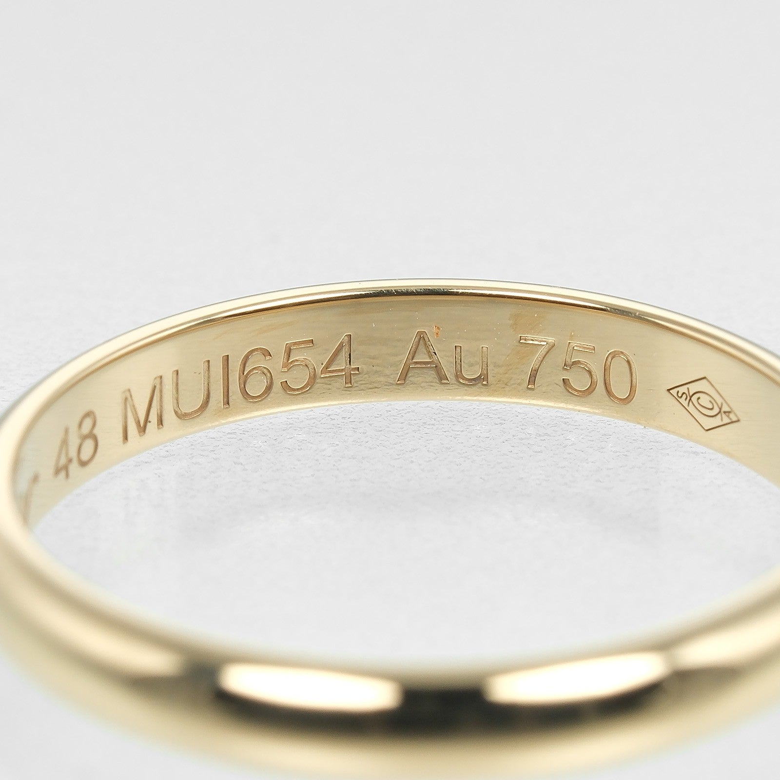 Cartier 1895 Wedding Band 18K Yellow Gold