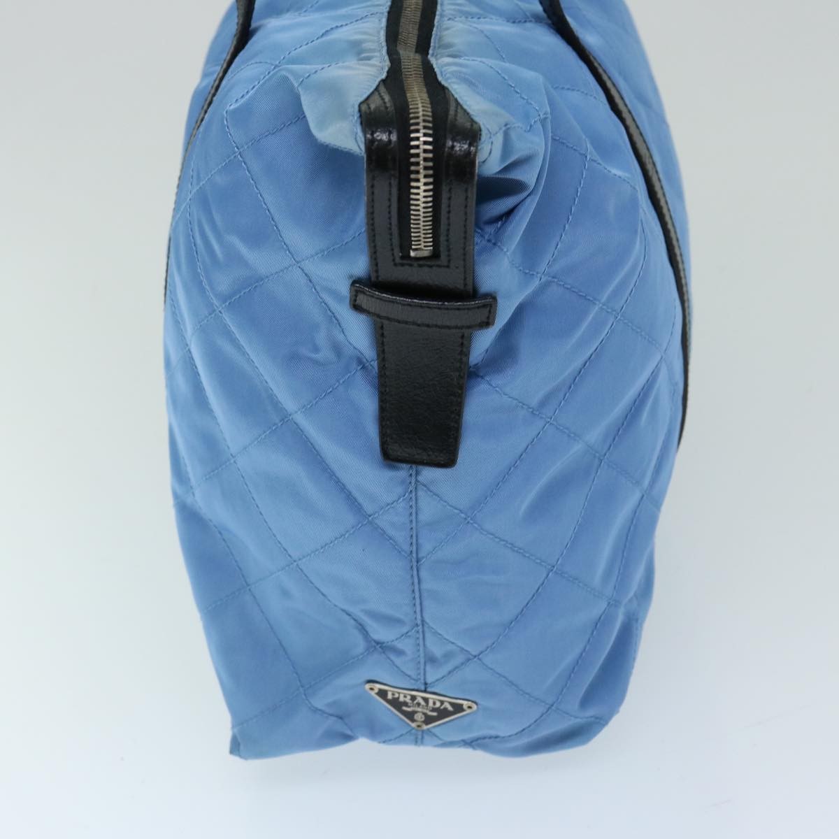 Prada Vintage Zip Tote Tessuto