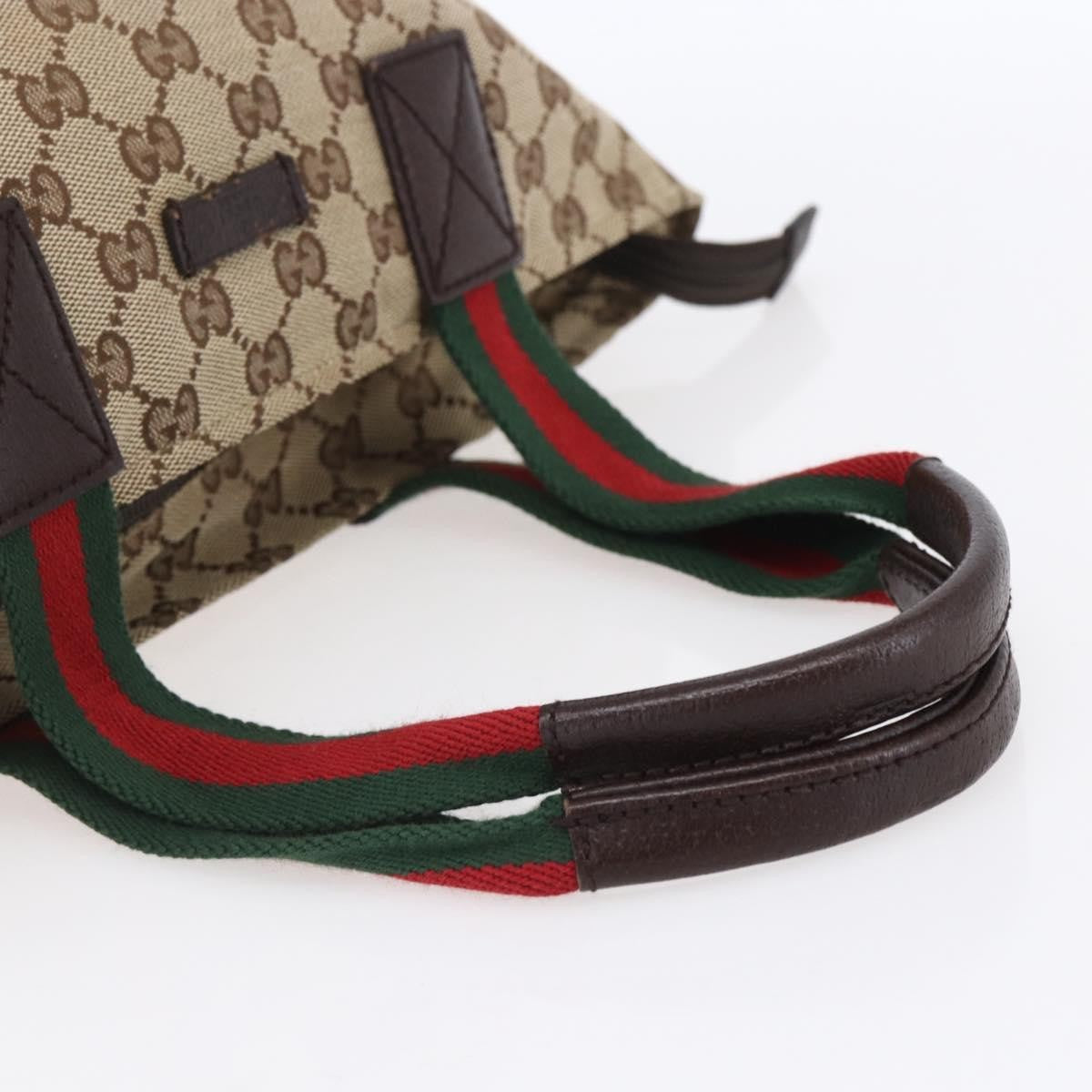 Gucci Web Zip Tote GG Canvas