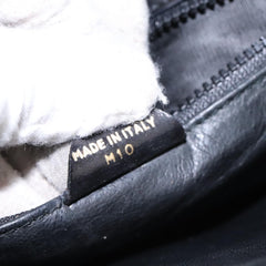 Celine Vintage Circle Logo Crossbody Bag Leather