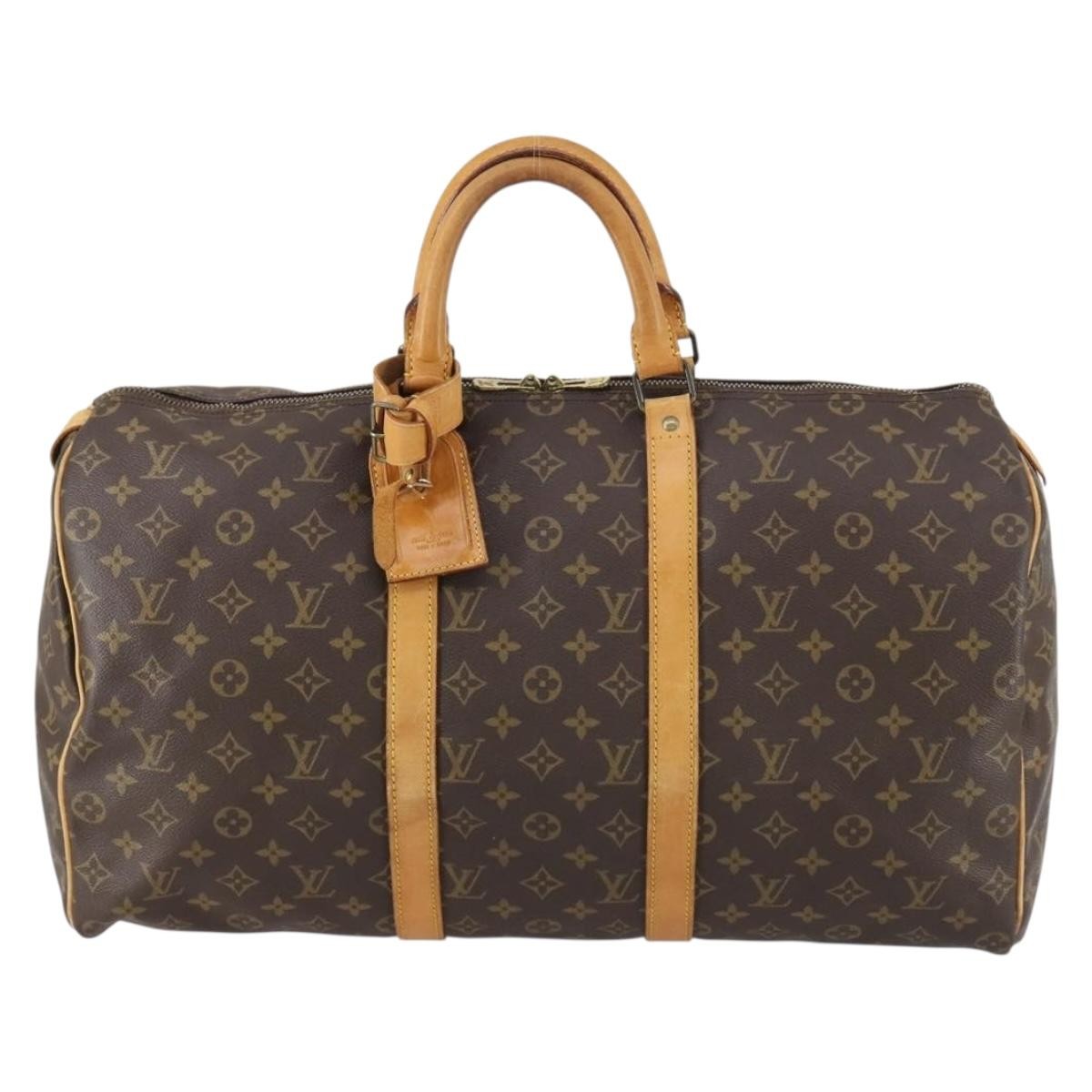 Louis Vuitton Keepall Bag Monogram Canvas
