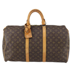 Louis Vuitton Keepall Bag Monogram Canvas