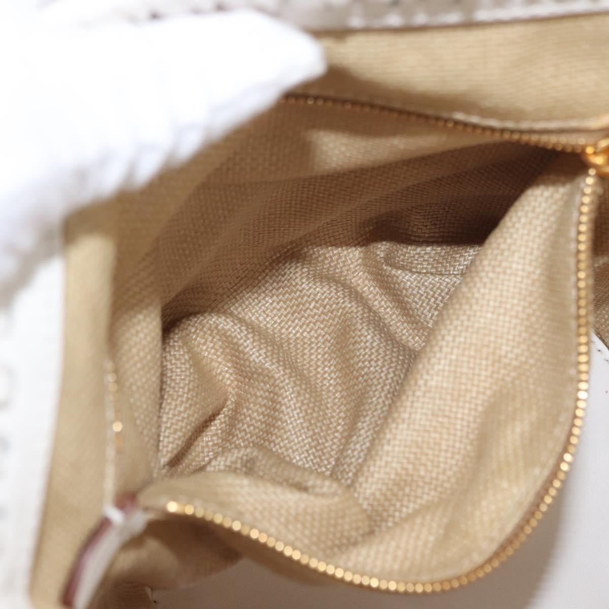 Prada Bucket Bag Woven Raffia with Leather