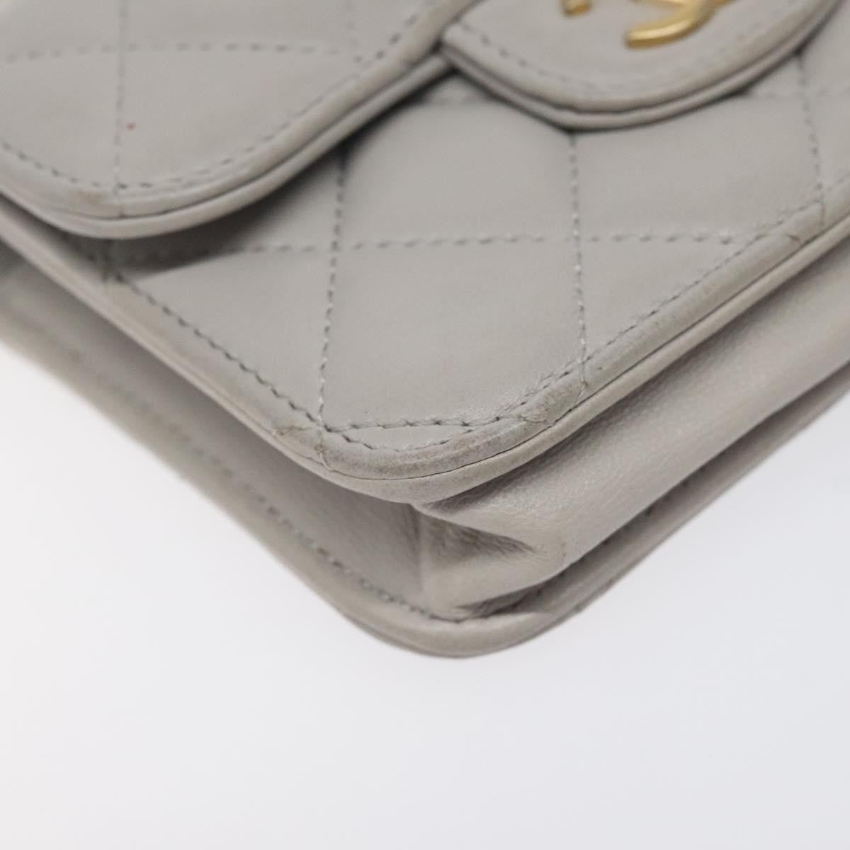 Chanel Vintage CC Flap Crossbody Bag Quilted Lambskin