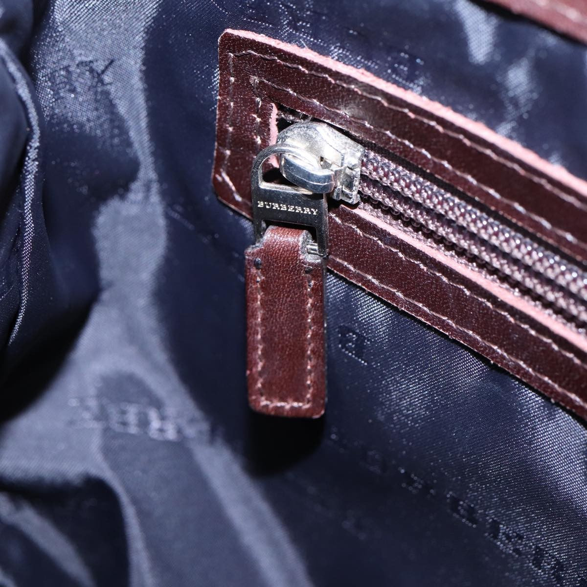 Burberry Nova Check Tote Canvas and Leather