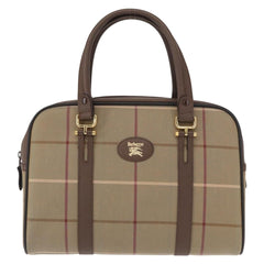 Burberry Nova check boston bag Canvas