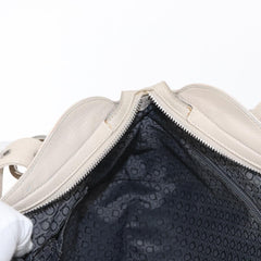 Salvatore Ferragamo Gancini Shoulder Bag Leather