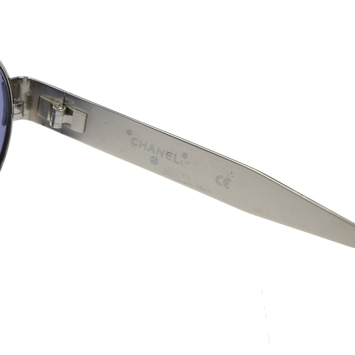 Chanel Logo CC Sunglasses Metal