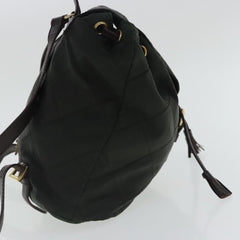 Prada Buckle Backpack Quilted Tessuto