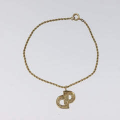 Christian Dior CD Logo Bracelet Metal