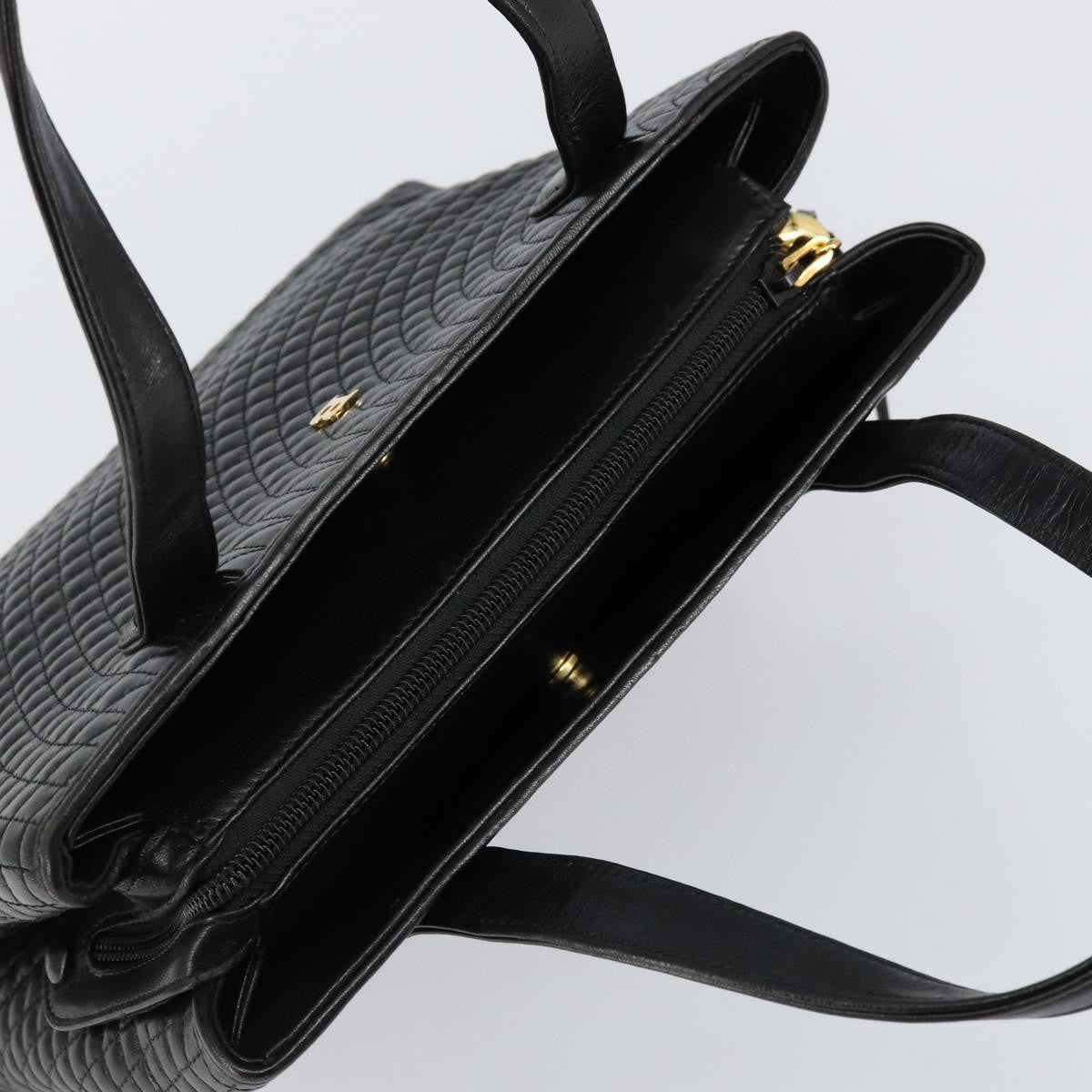 Bally Vintage Handbag Quilted Leather