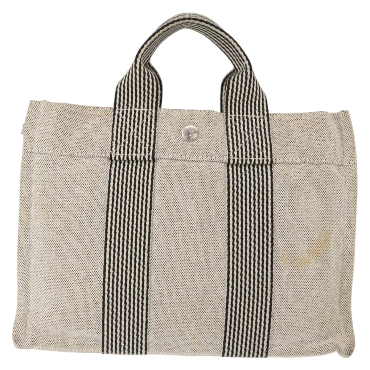 Hermes Fourre Tout Tote Canvas