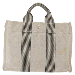 Hermes Fourre Tout Tote Canvas