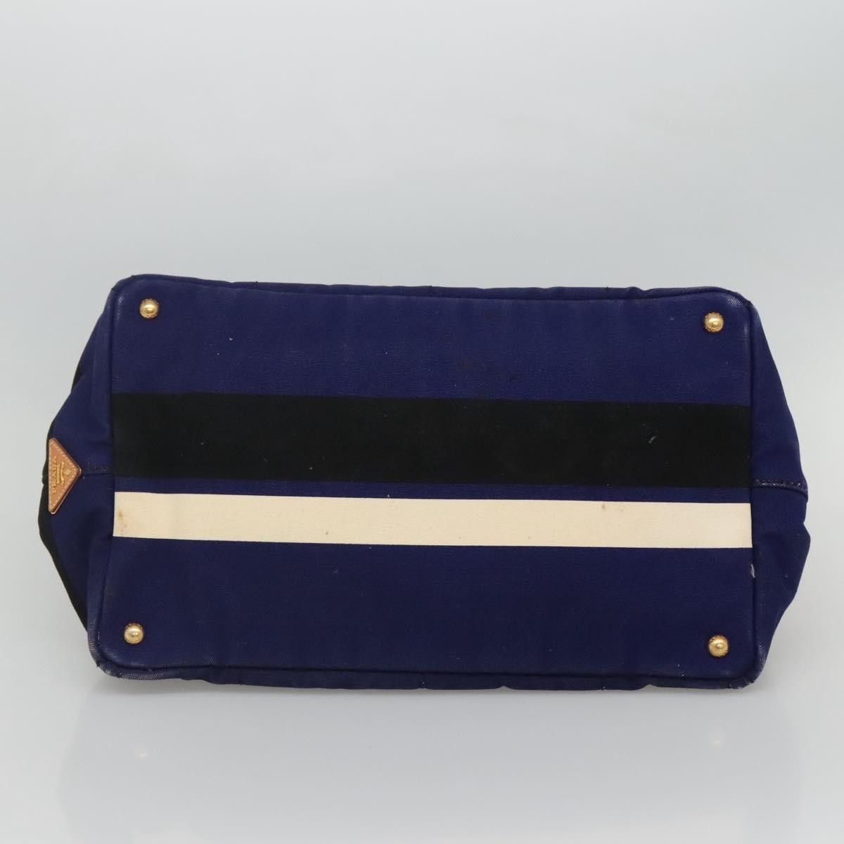 Prada Canapa Open Tote Canvas