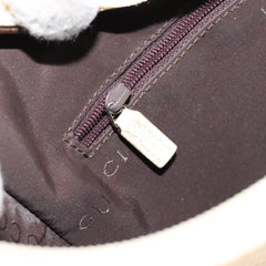 Gucci Vintage Shoulder Bag Canvas