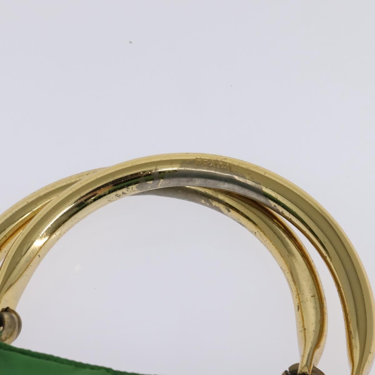 Prada Metal Handles Tote Tessuto
