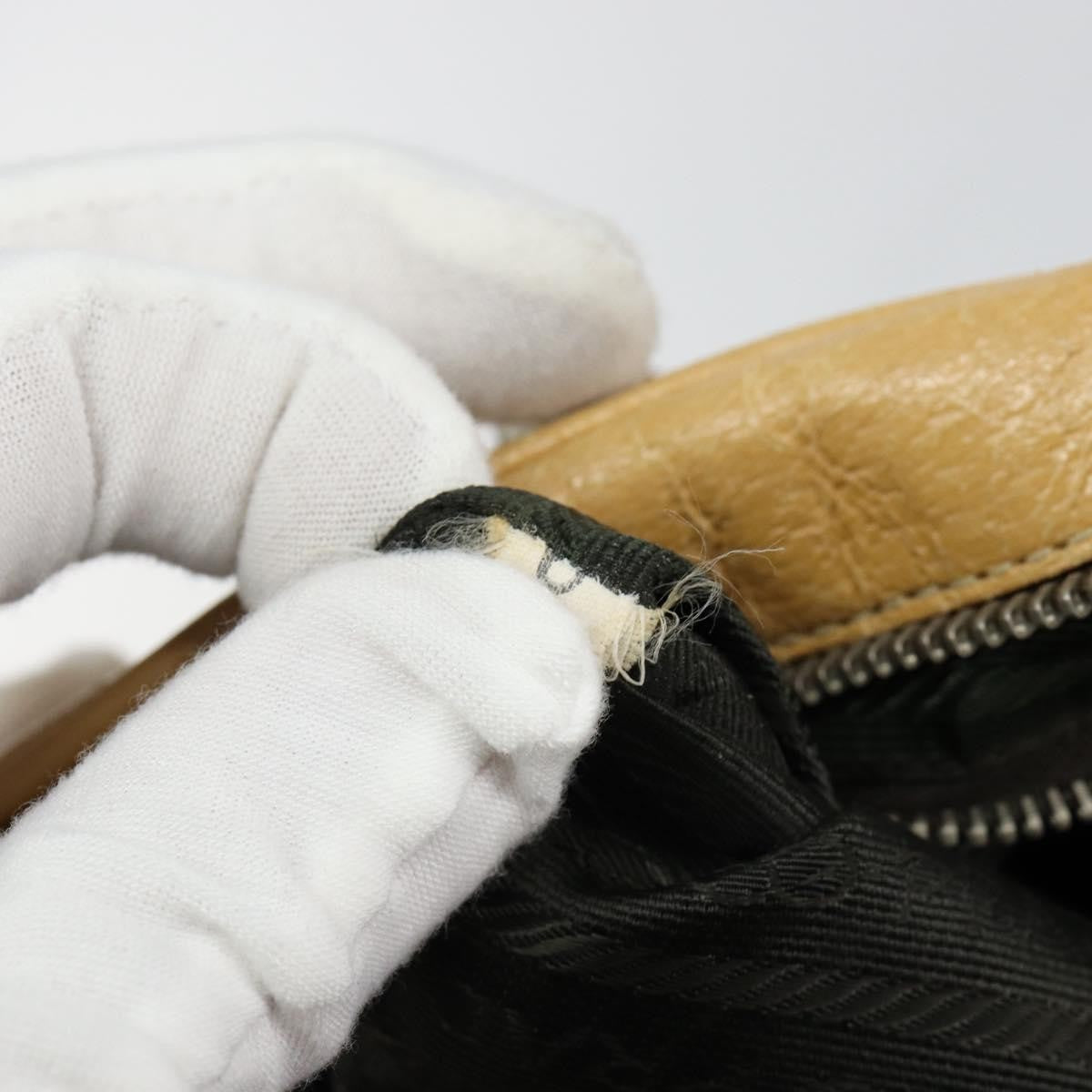 Prada Bauletto Bag Leather