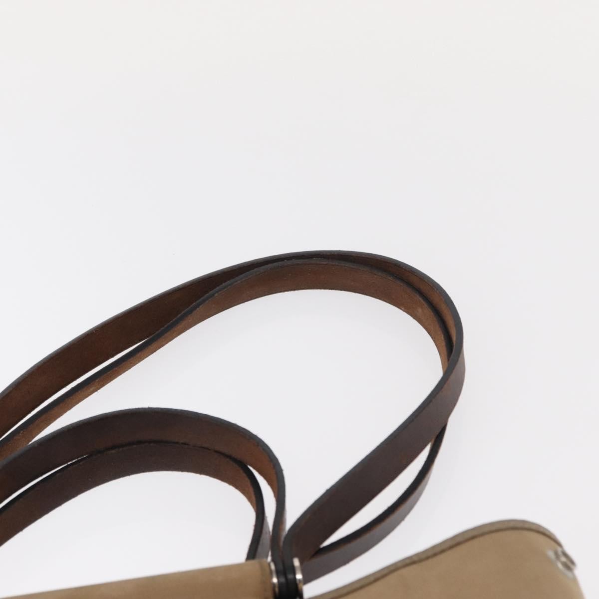 Hermes Cabag Elan Toile and Leather