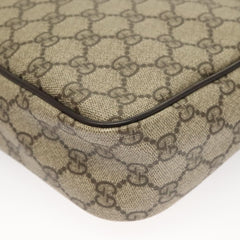 Gucci Front Zip Messenger GG Coated Canvas