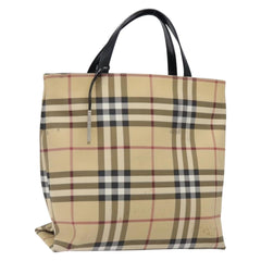 Burberry Nova Check Tote canvas check pattern