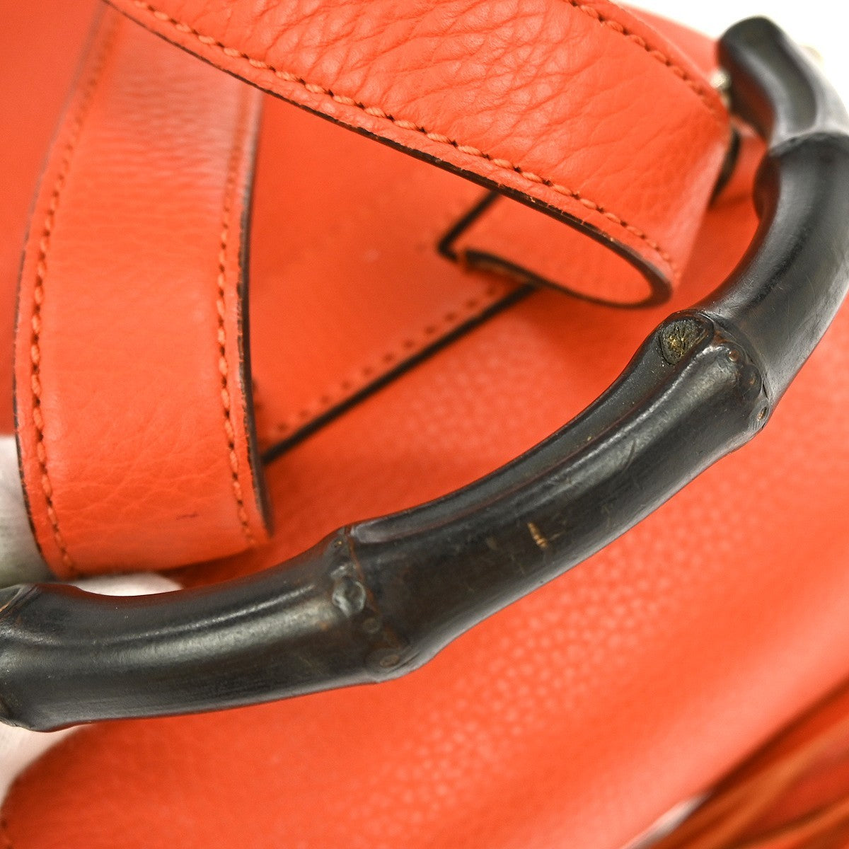 Gucci Bamboo Tassel Backpack Leather