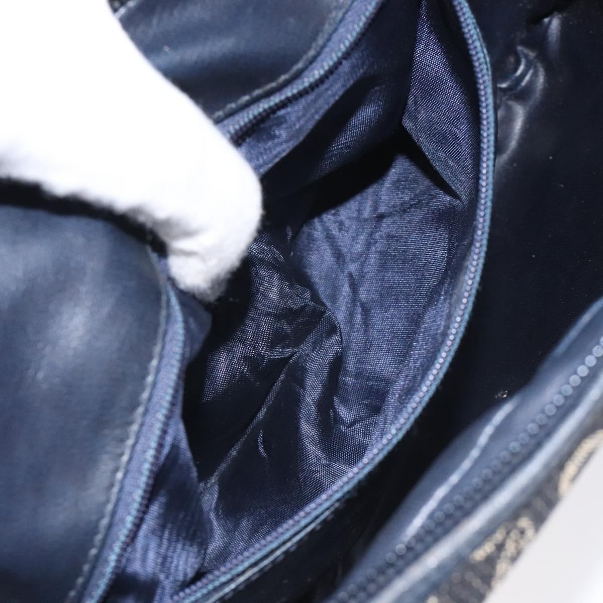 Celine C Sulky Shoulder bag Canvas and Leather