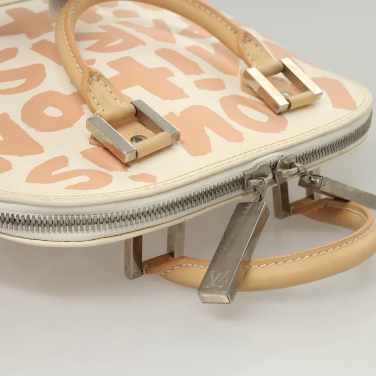 Louis Vuitton Alma Handbag Limited Edition Graffiti Leather