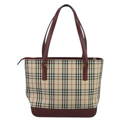 Burberry Nova Check Tote canvas check pattern