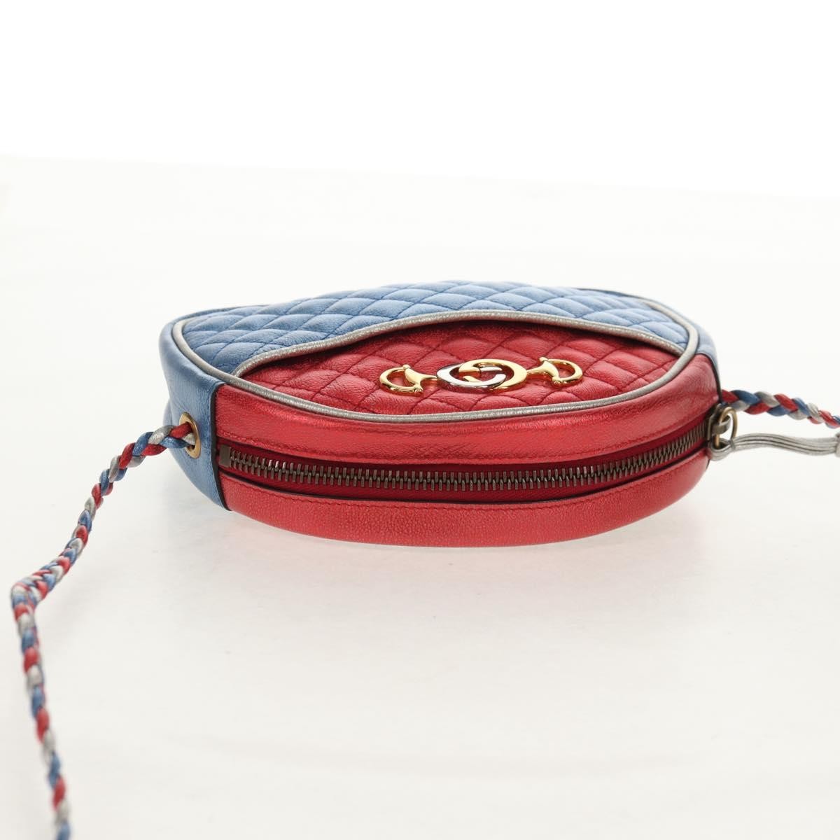 Gucci Trapuntata Camera Shoulder Bag Lambskin