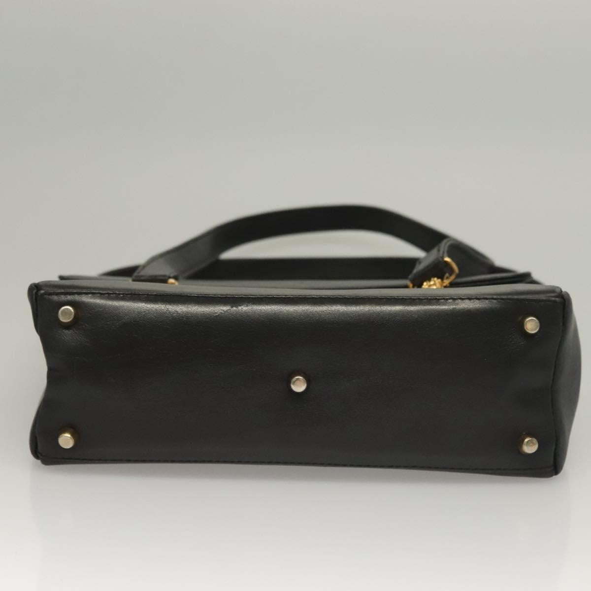 Versace Vintage Flap Shoulder Bag Leather