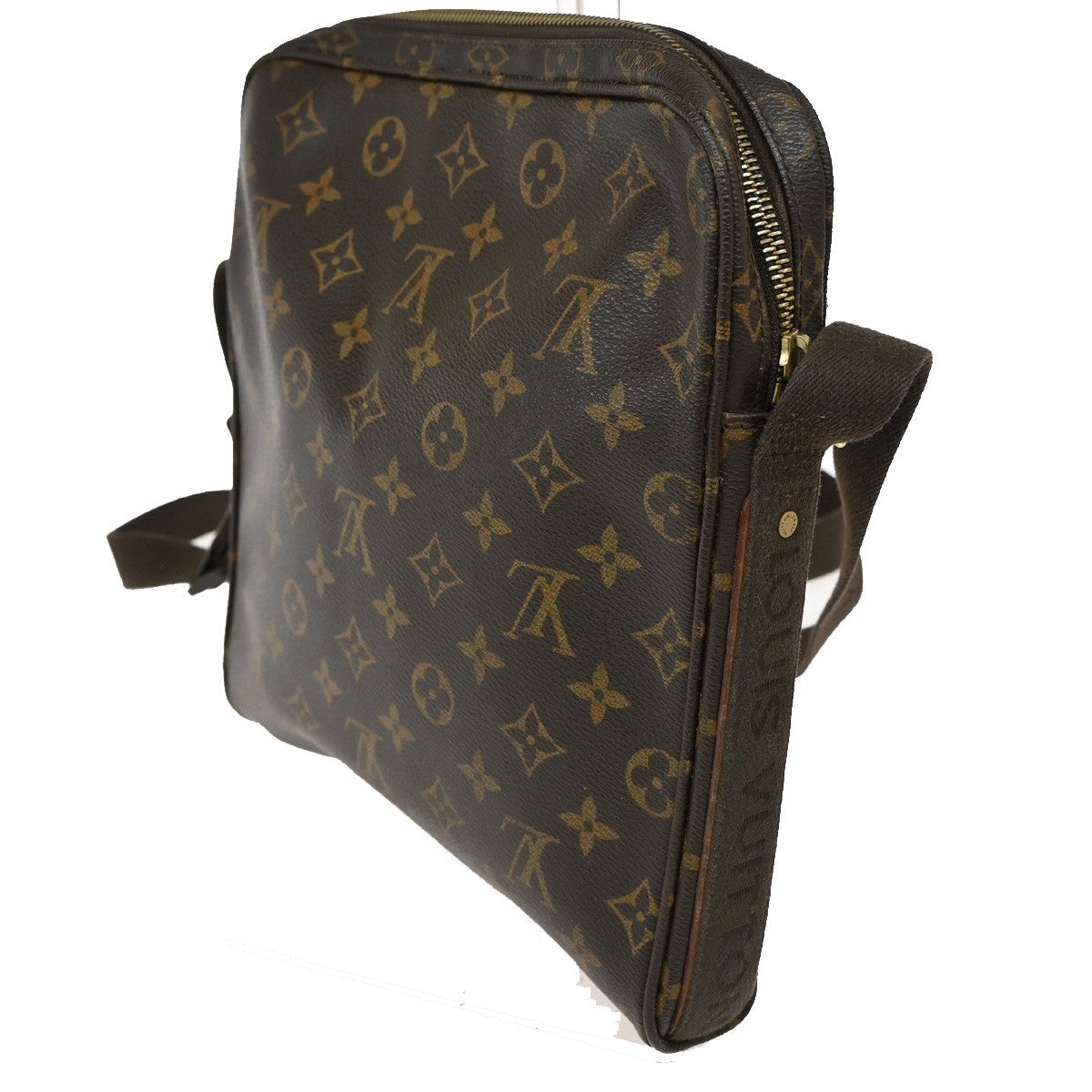 Louis Vuitton Trotteur Beaubourg Handbag Monogram Canvas