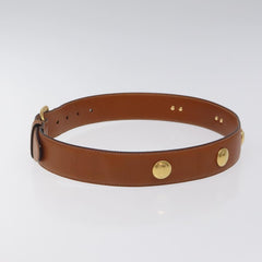Gucci Buckle Belt Studded Leather