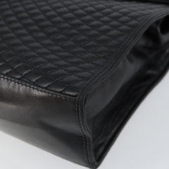 Bally Vintage Flap Handbag Quilted Leather