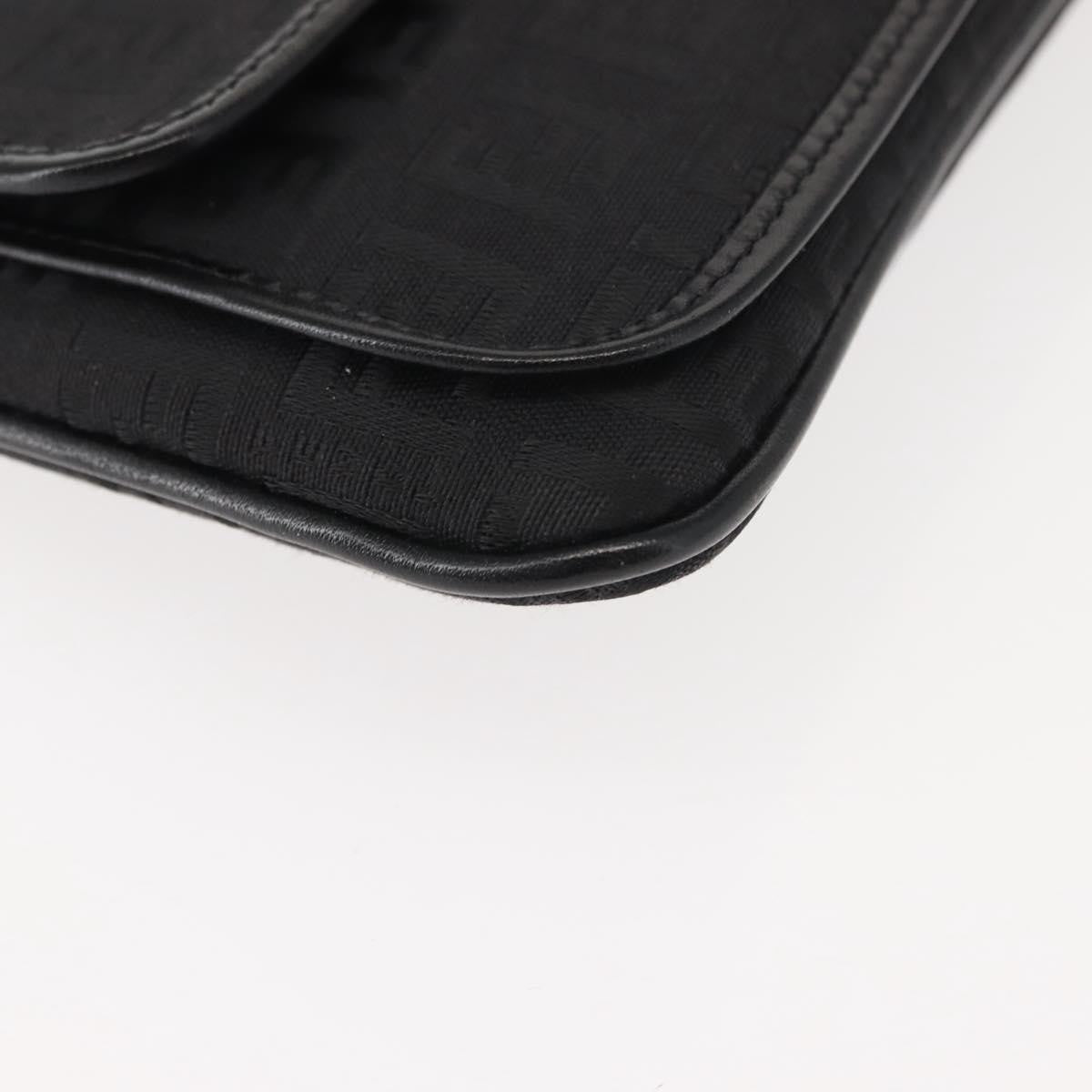 Fendi FF Logo Pouch Canvas